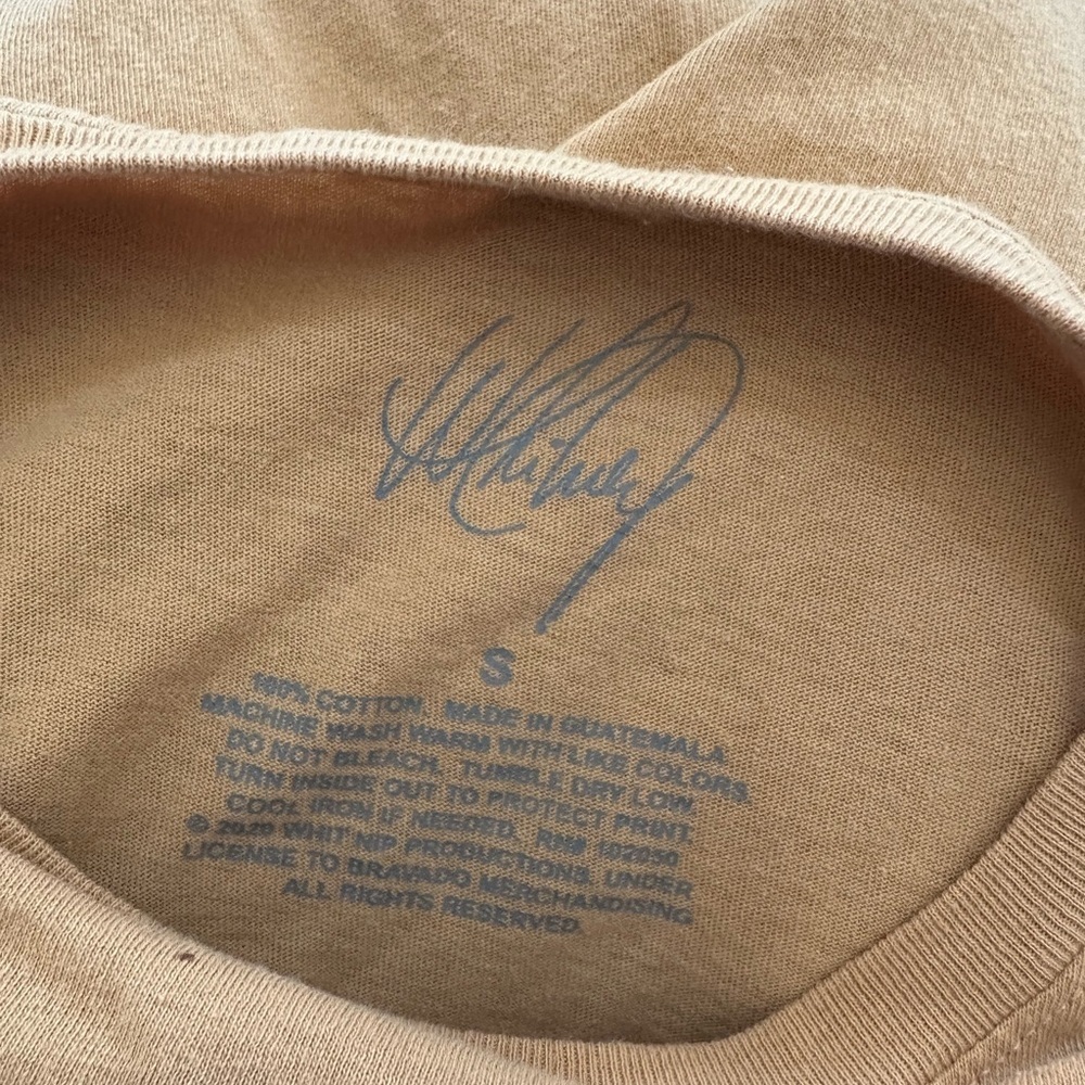 Whitney Graphic T-Shirt in Tan - Picture 3 of 4